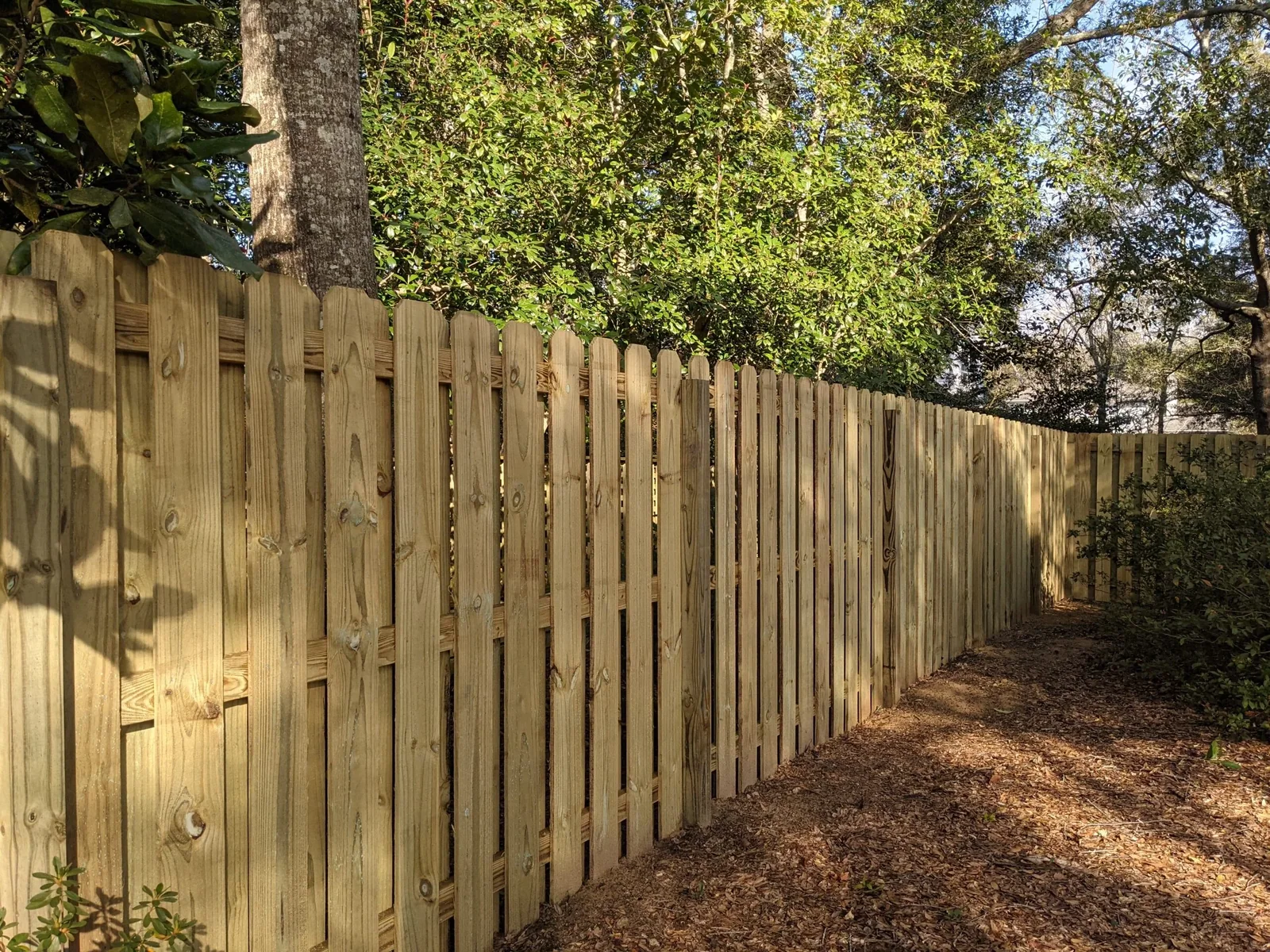 Fence installed by Two Brothers Fencing
